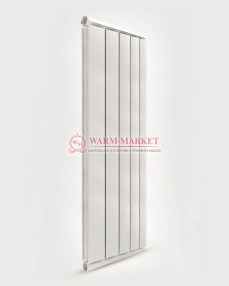 Silver S 1600 - вертикальный цветной алюминиевый дизайн - радиатор
