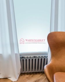 Трубчатый радиатор KZTO Garmonia V2 высотой 345 мм напольного исполнения