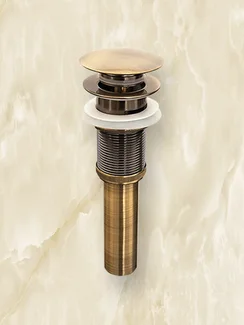 Universal - слив клапан для сифона цвета бронза